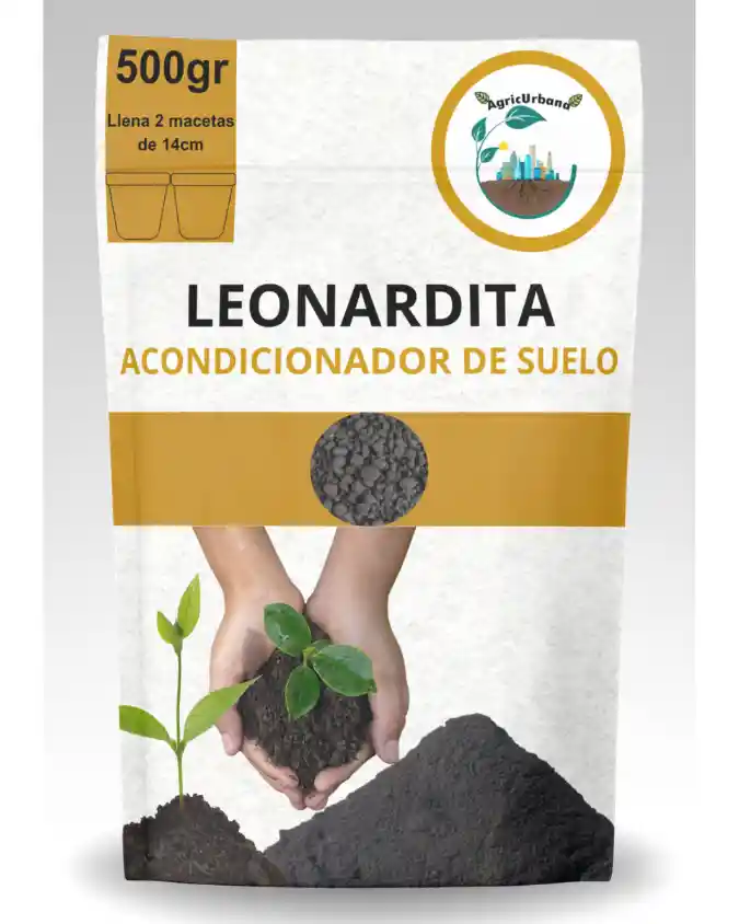 Leonardita Sustrato Acondicionador Suelos Planta Mata Cultivo 500gr