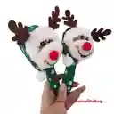 Navidad Par Maracas Con Luz Navidad Reno Merry Christmas