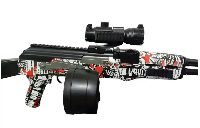 Juguete Fusil Bolas De Hidrogel Recargable Ak-47