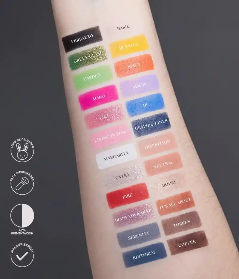 Paleta De Sombras Atenea X Ferrazo: Discover Your Editorial Side