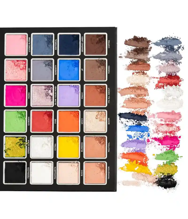 Paleta De Sombras Atenea X Ferrazo: Discover Your Editorial Side