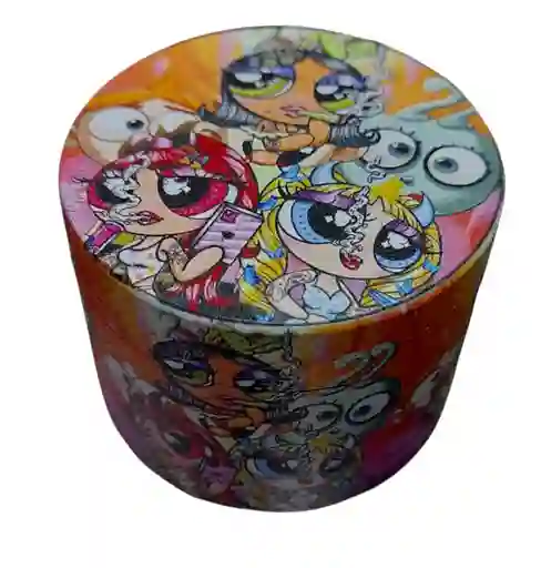 Grinder Trillador De 50mm Con Diseño 4 Piezas