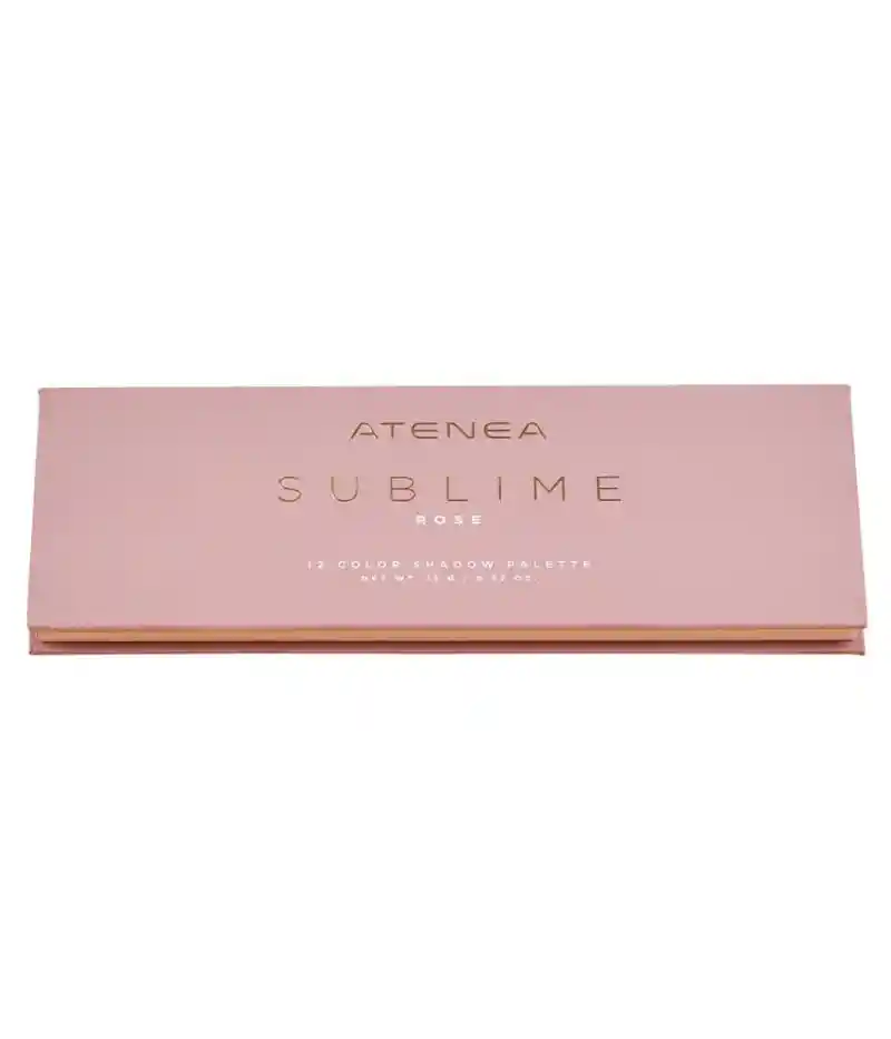 Paleta De Sombras Rose Atenea - 12 Tonos Sublime