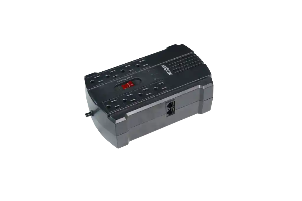 Regulador De Voltaje 1200va / 600w – 8 Puestos – Protección Eléctrica