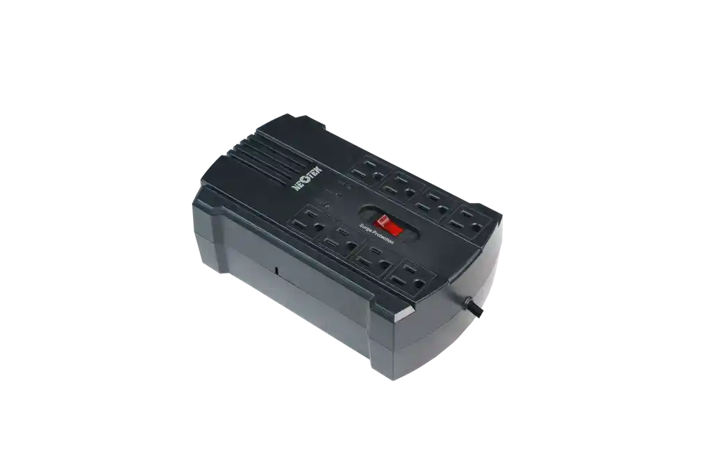 Regulador De Voltaje 1200va / 600w – 8 Puestos – Protección Eléctrica