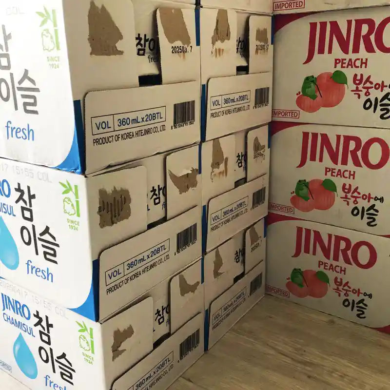 Soju Licor Coreano Jinro Fresh