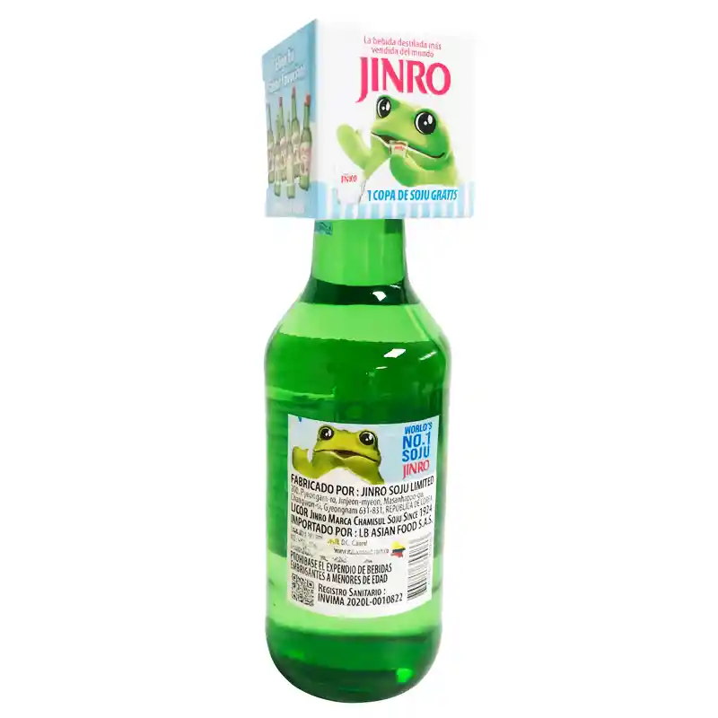 Soju Licor Coreano Jinro Fresh