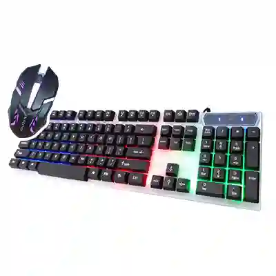 Combo Teclado+mouse Gamer Rgb Mk1002