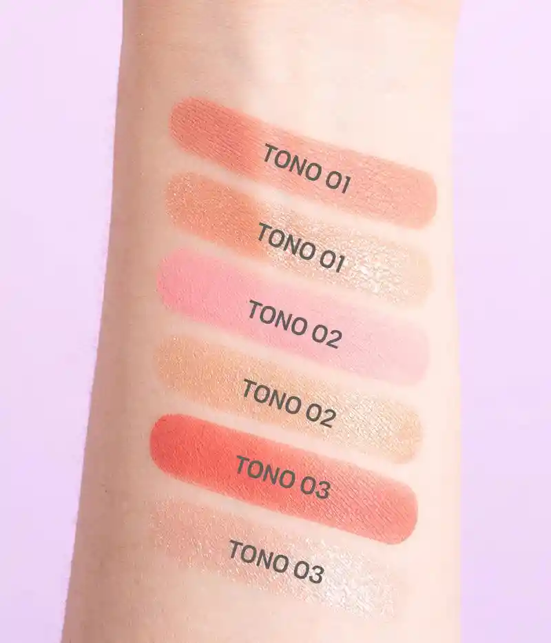 Iluminador Y Rubor En Dúo Tonos 2 - Lula