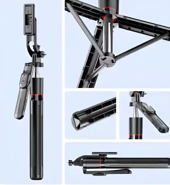 Trípode Con Control Bluetooth 1.80m