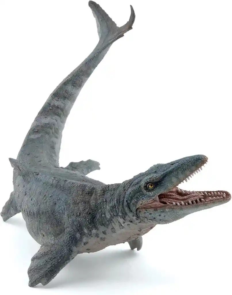 Figura Coleccionable Dinosaurios Mosasaurus Pintada A Mano