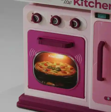 Cocina De Juguete Infantil 53 Piezas Con Luz Y Sonido