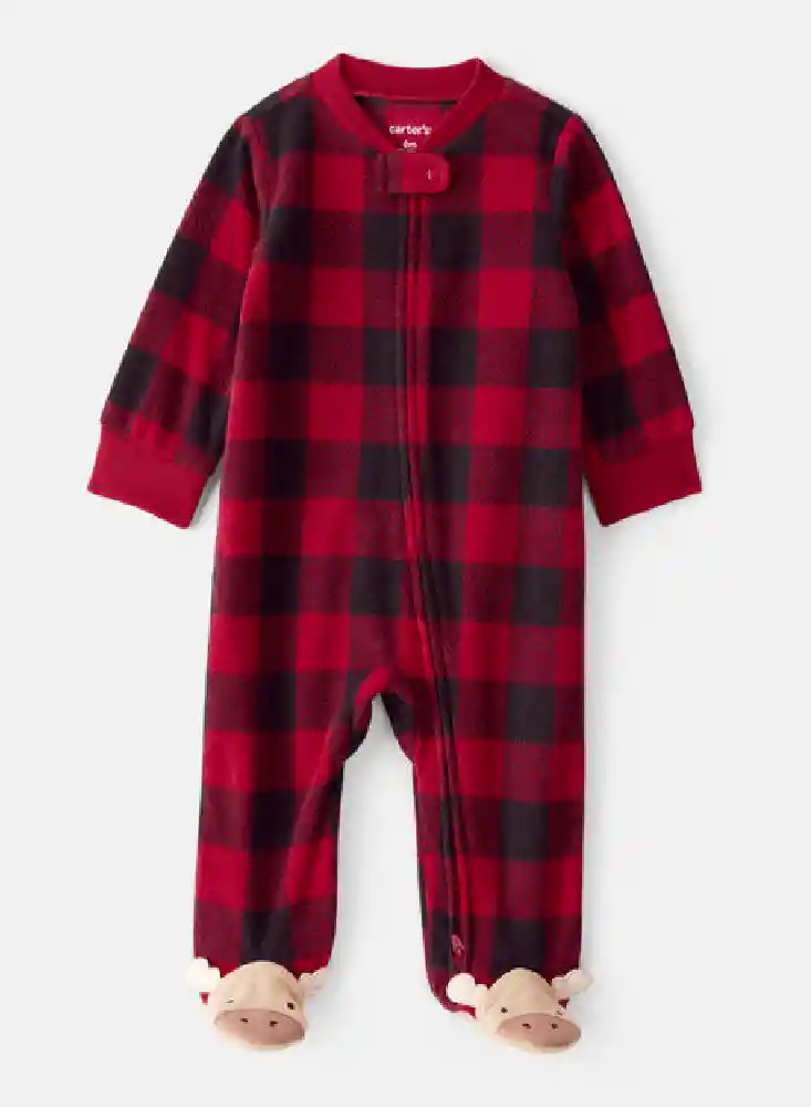 Pijama Termica Navidad Renito Talla 3 Meses