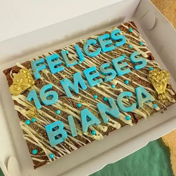 Torta De Brownie Mediana