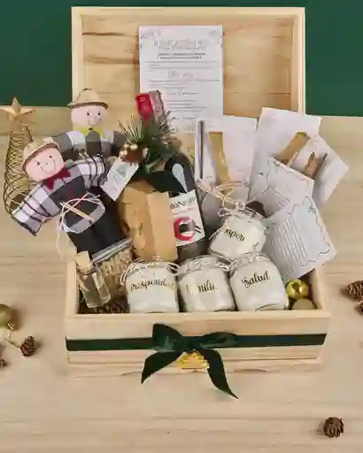 Kit Año Nuevo En Cofre Familiar Ritual De Abundancia Y Renovación