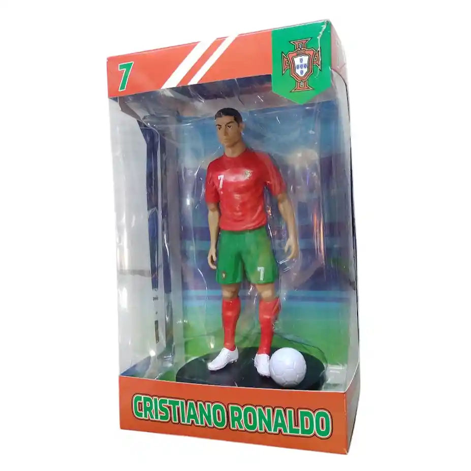 Figura Muñeco De Coleccion Cristiano Ronaldo Seleccion Portugal De Futbol
