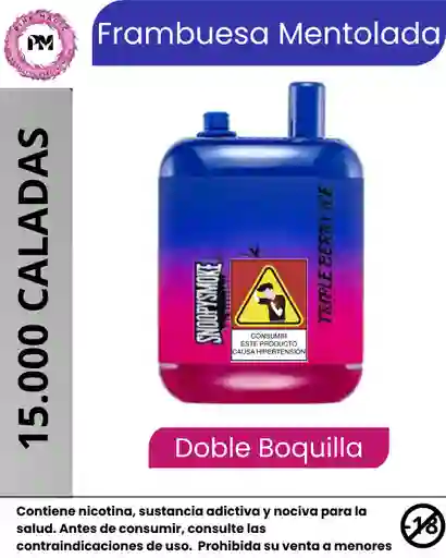 Snoopy 15.000 Puffs Vape Triple Berry Ice	