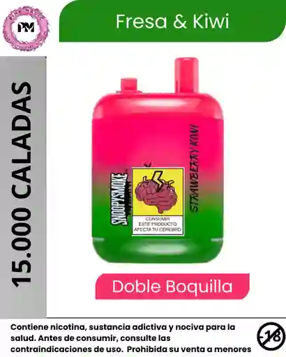 Snoopy 15.000 Puffs Vape Strawberry Kiwi	