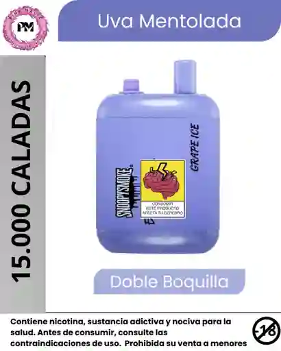 Snoopy 15.000 Puffs Vape Grape Ice	