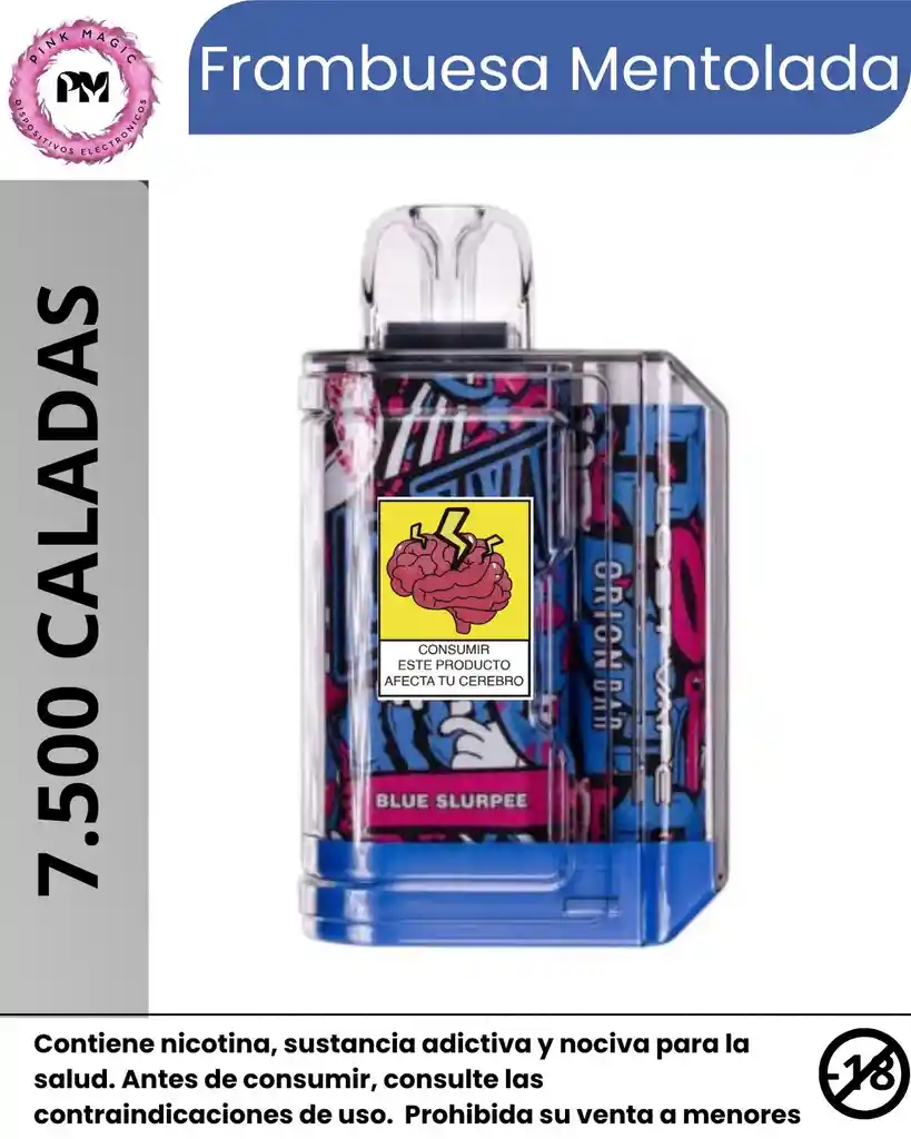 Lost Vape Orion Bar 7.5k Blue Slurpie	