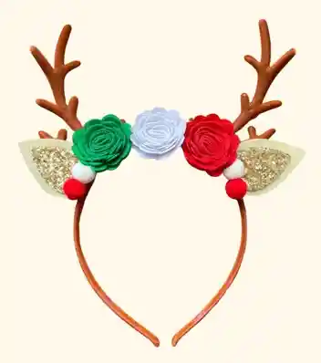 Diadema Navidad Reno 2