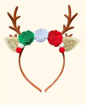 Diadema Navidad Reno 2
