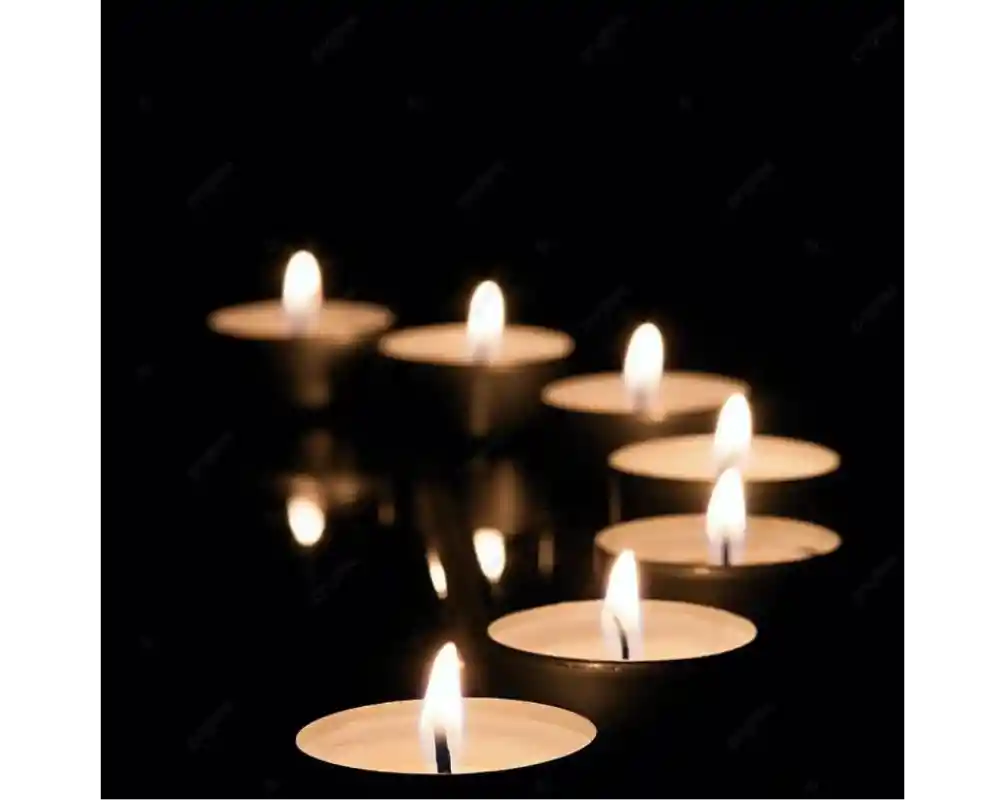 Vela Veladora Velita Esperma Cera Romantica Blanca 32 Pequeña Pebetero Decorativa Baño Té Redonda