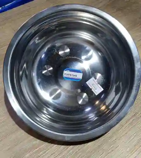 Plato Metalico Basico Sin Antideslizante #1