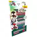 Caja De Colores Primavera X 12 Spidey Punta Gruesa 4 Mm