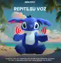 Peluche Muñeco Stitch Interactivo Repite Lo Que Dices Azul
