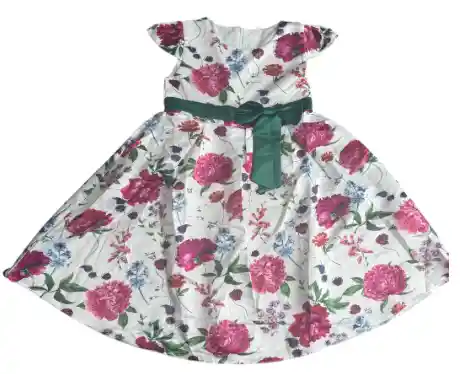 Vestido Niña Flores Elegante Talla 8 - 10