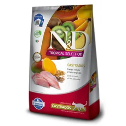 N&d Gato Tropical Castrado 1.5kg (pollo)