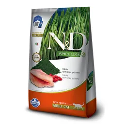 N&d Gato Adulto Spirulina 1.5kg (tilápia)