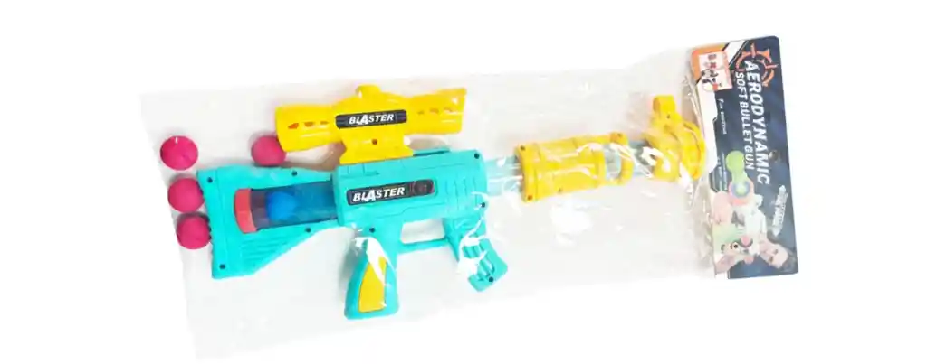 Pistola Lanza Pelotas Con Aire Juego Niños