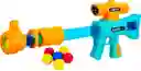 Pistola Lanza Pelotas Con Aire Juego Niños