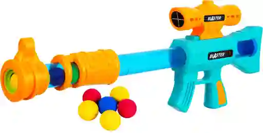 Pistola Lanza Pelotas Con Aire Juego Niños