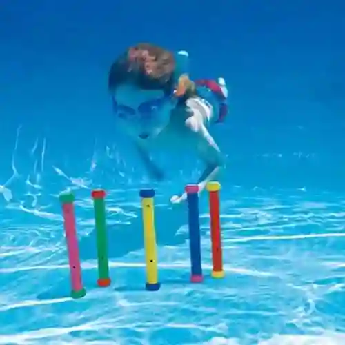 Palitos Natacion Piscina Sumergibles - Juego De Búsqueda