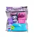 Juguete Set De Kuromi Bolsa Carro Accesorios Muñeca