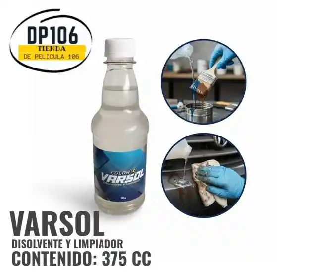 Varsol Disolvente Y Limpiador Multiusos 375 Cc