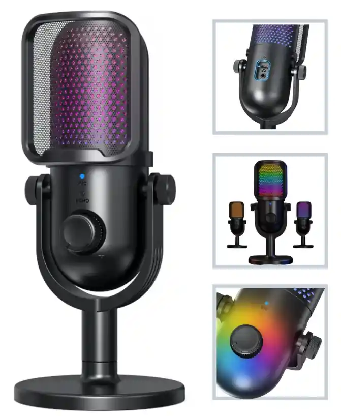 Microfóno Condensador Cardioide