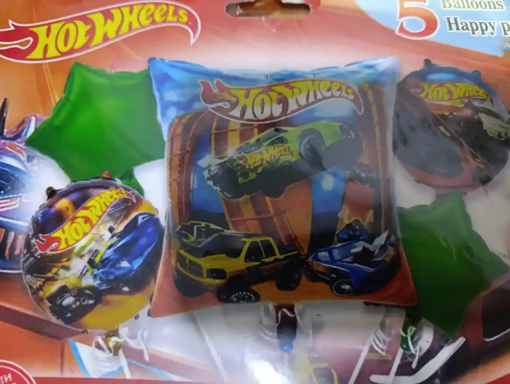 Kit De Globos Hot Wheels Turbo Race