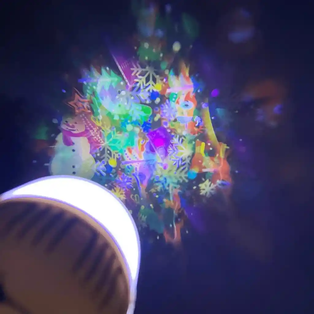 Bombillo Proyector Navideño