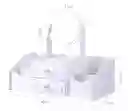 Minitocador Joyero Organizador Neceser Con Espejo