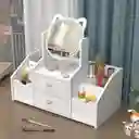 Minitocador Joyero Organizador Neceser Con Espejo
