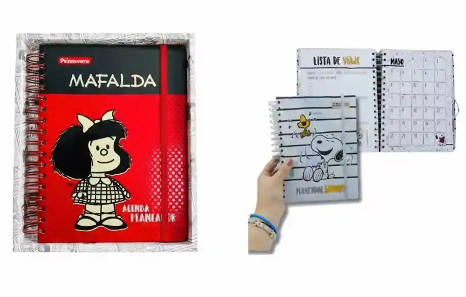 Cuaderno Agenda Planeador Primavera