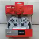 Control Mando Para Computador Pc Color Gris Con Negro Entrada Usb Windows