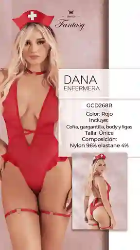 Disfraz Enfermera Rojo