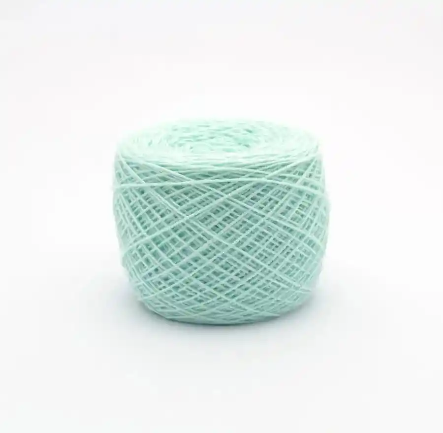 Hilo Lana Azul Claro Crochet 50 Gr Delgado