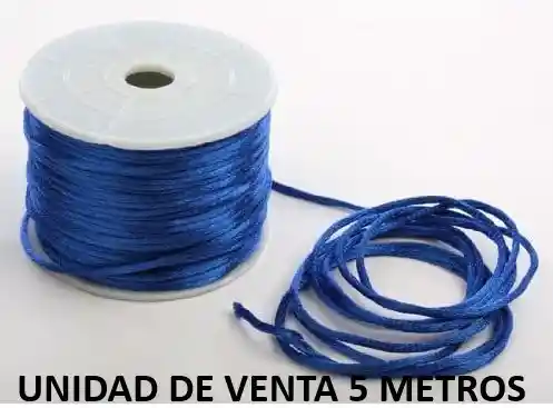 Hilo Cola De Raton Azul Rey 2 Mm X 5 Metros