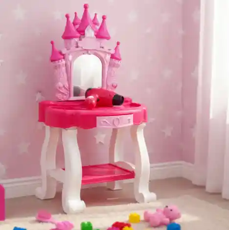 Tocador De Juguete Para Niñas / Secador Funcional.